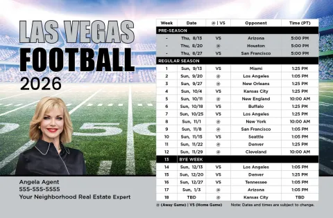 2026 Football - Las Vegas Sample